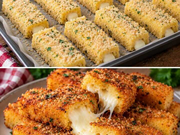 Bastoncini Croccanti di Polenta con Cuore di Mozzarella