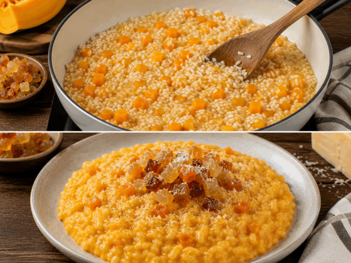 Risotto alla Zucca con Mostarda Mantovana – Lombardia