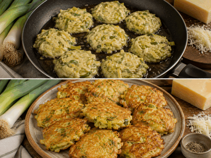Frittelle di Porri e Montasio alla Friulana – Friuli-Venezia Giulia