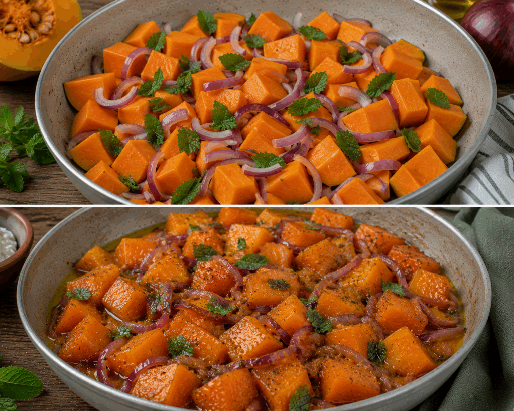 Zucca in Agrodolce alla Siciliana con Menta – Sicilia