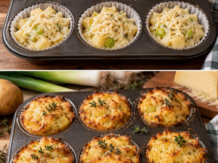 Tortini Caldi di Patate, Porri e Montasio – Friuli-Venezia Giulia