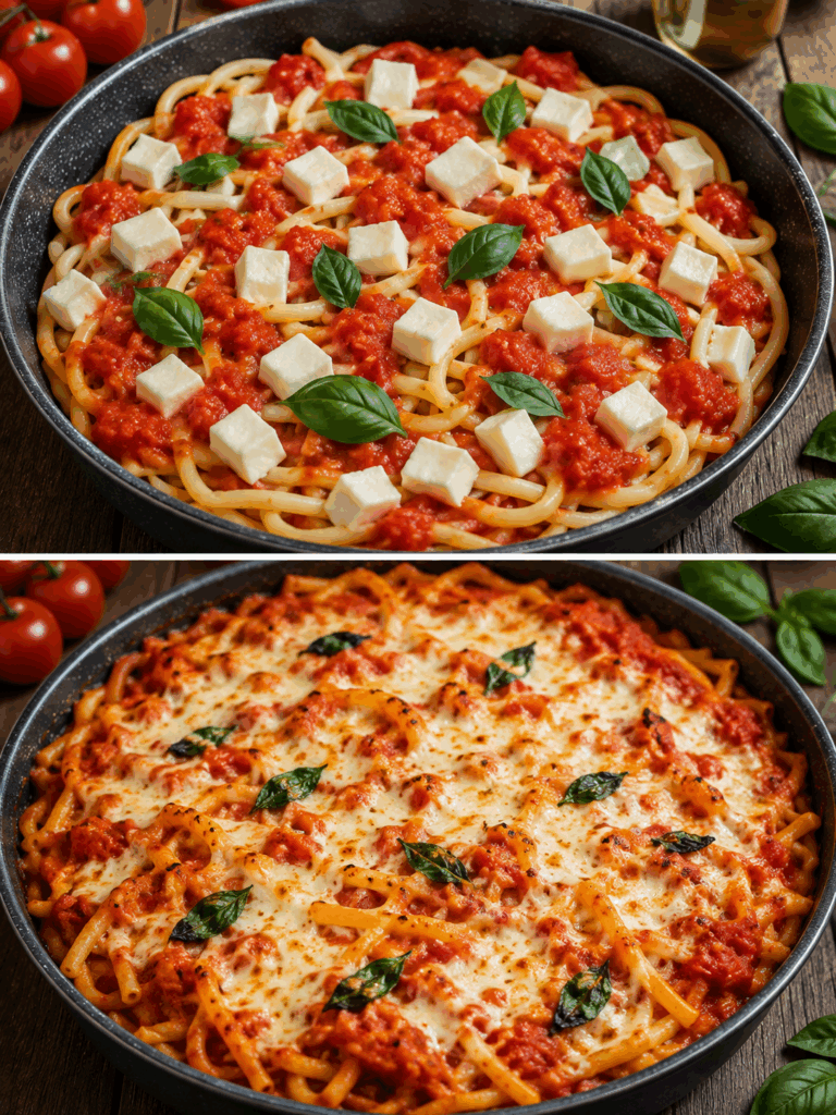 Scialatielli alla Sorrentina con Pomodoro e Provola – Campania