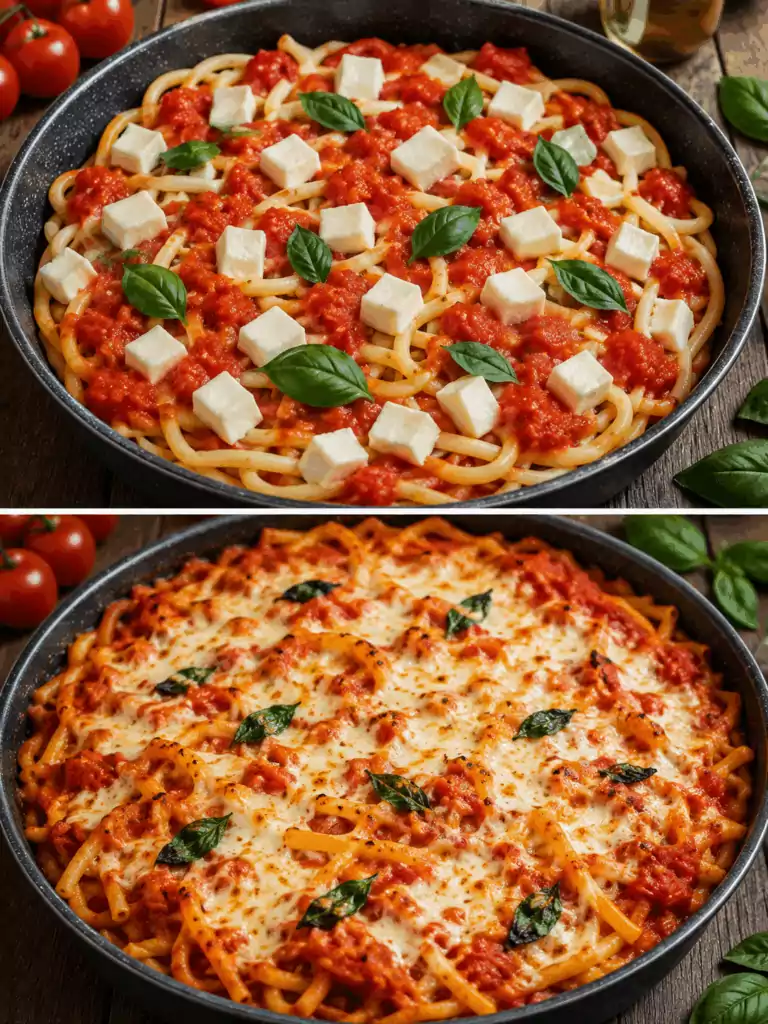 Scialatielli alla Sorrentina con Pomodoro e Provola – Campania
