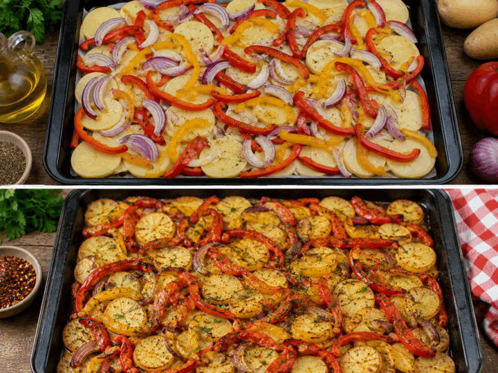 Teglia di Verdure alla Calabrese con Patate e Peperoni – Calabria