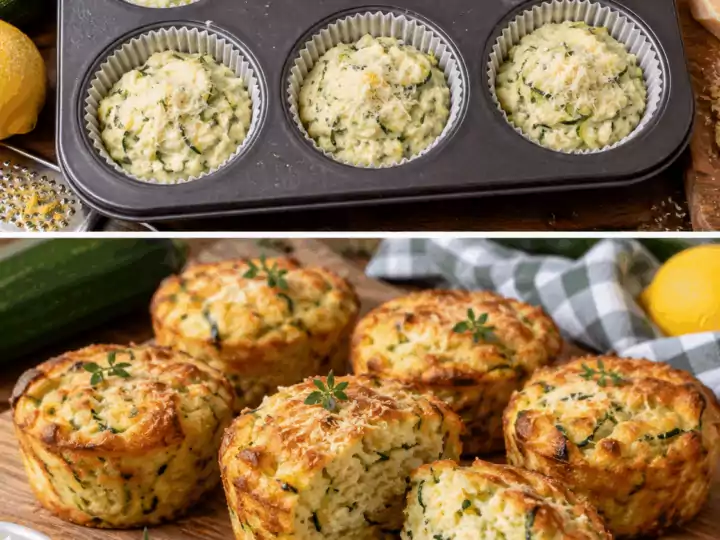 Tortini di Zucchine con Ricotta, Pecorino e Limone – Lazio