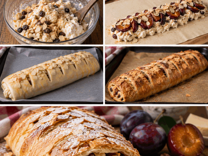 Strudel Croccante di Prugne, Ricotta e Mandorle – Trentino-Alto Adige