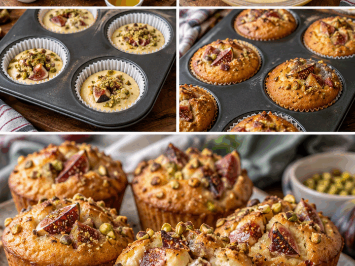 Tortine Morbide ai Fichi, Ricotta e Pistacchi – Sicilia