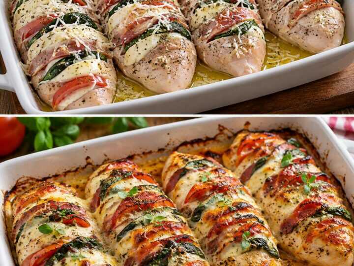 Petto di Pollo a Fisarmonica con Ripieni Misti