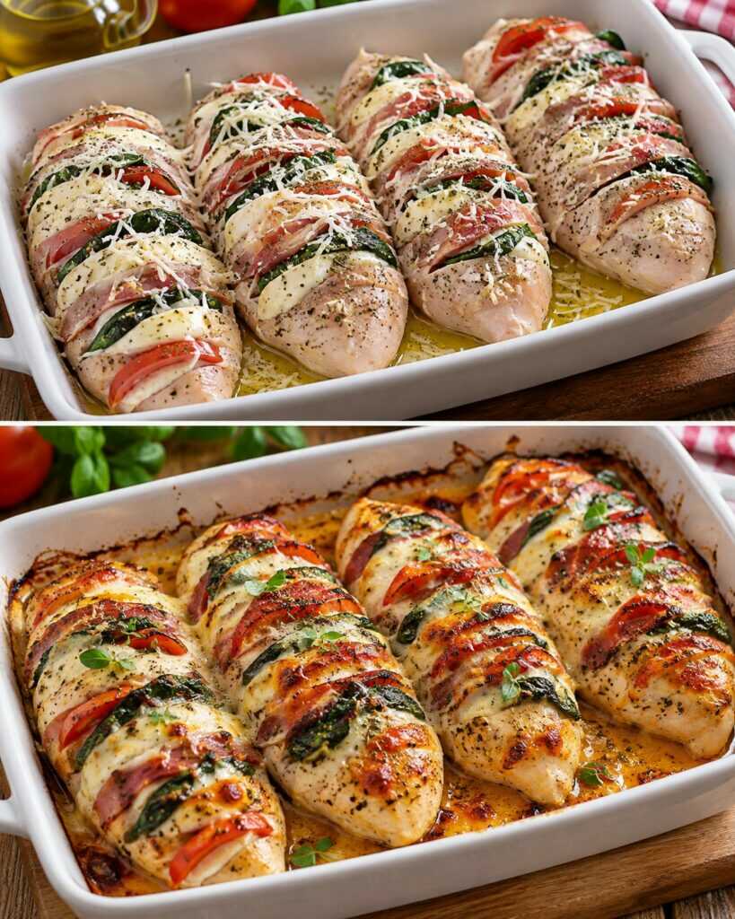 Petto di Pollo a Fisarmonica con Ripieni Misti