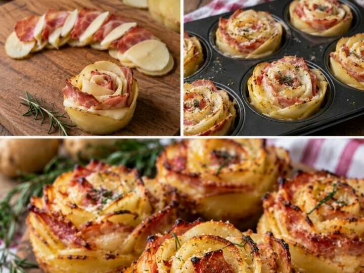 Rose di Patate con Scamorza, Speck e Parmigiano – Trentino-Alto Adige