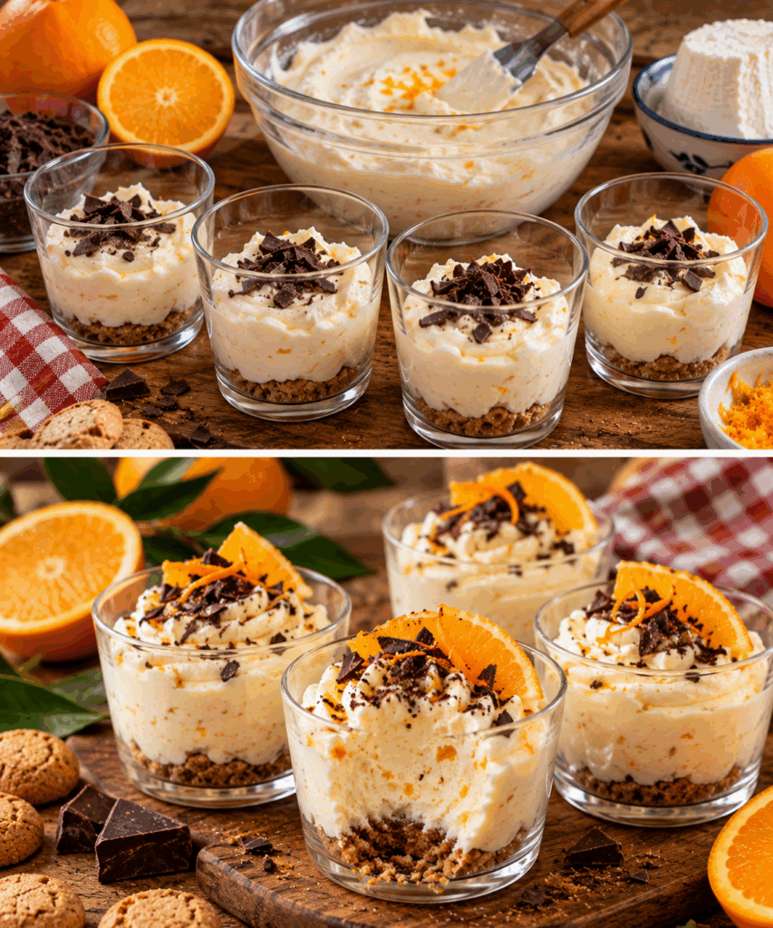 Mousse di Ricotta, Arancia e Cioccolato – Calabria