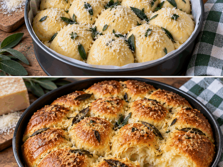 Pan Brioche Salato con Parmigiano e Salvia – Emilia-Romagna