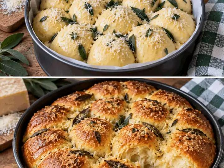 Pan Brioche Salato con Parmigiano e Salvia – Emilia-Romagna