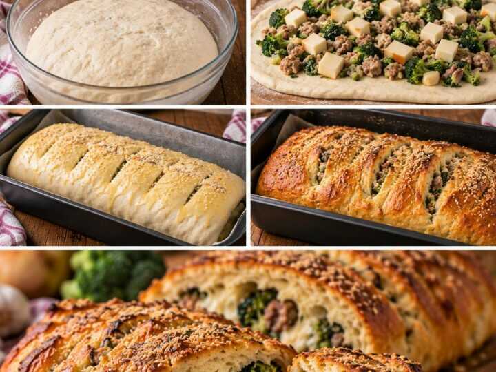 Rustico Soffice con Broccoli, Scamorza Affumicata e Salsiccia – Campania