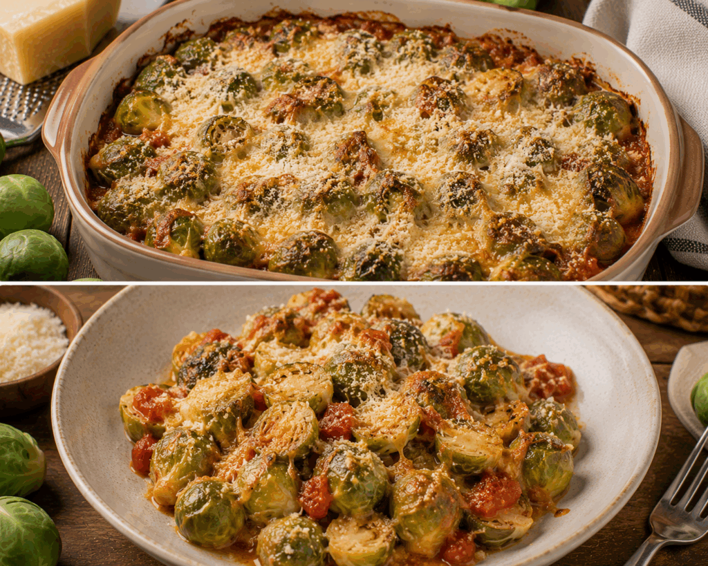 Cavolini di Bruxelles alla Parmigiana – Emilia-Romagna