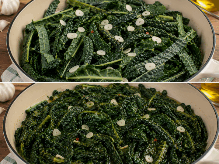 Cavolo Nero Stufato alla Toscana con Aglio – Toscana