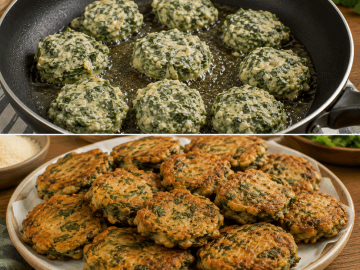 Frittelle di Cicoria e Pecorino alla Romana – Lazio