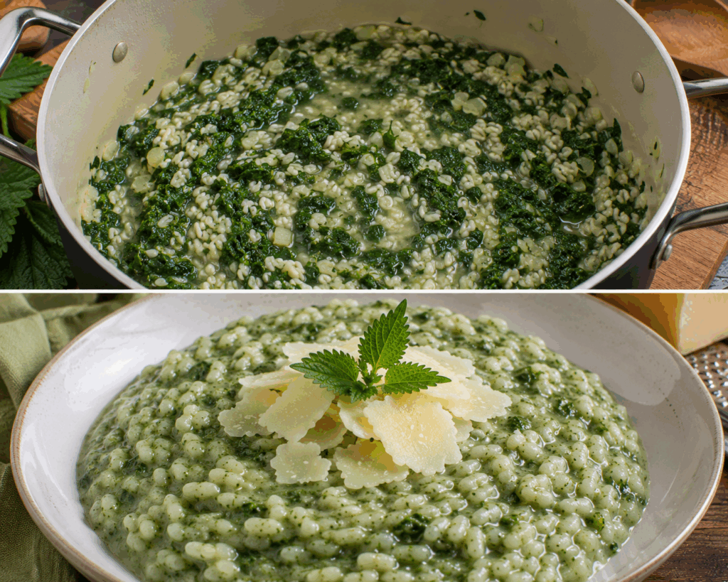 Risotto alle Ortiche e Montasio – Friuli-Venezia Giulia