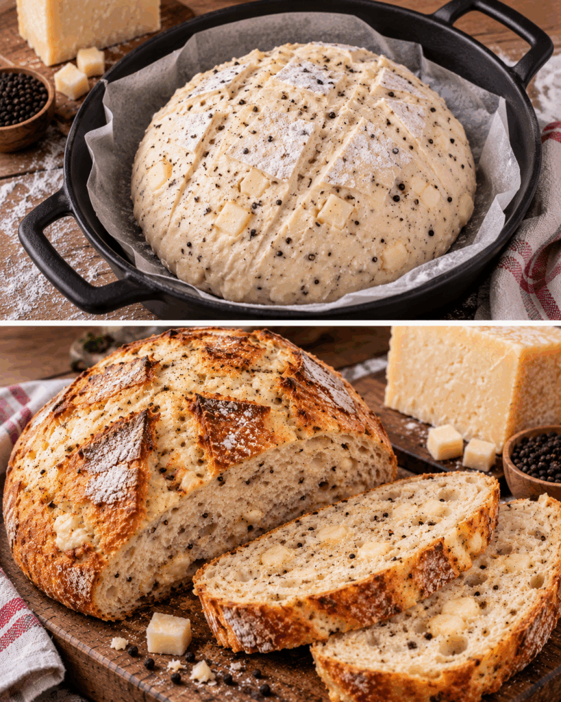 Pagnotta al Pecorino e Pepe Nero – Lazio