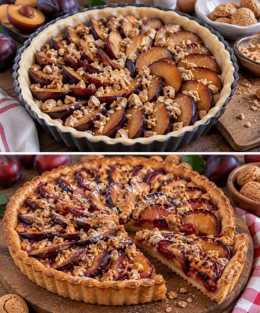 Crostata di Prugne e Amaretti – Lombardia