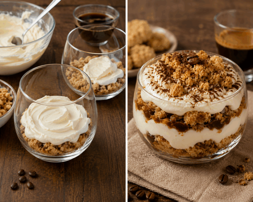 Coppa di Mascarpone con Sbrisolona e Caffè – Lombardia