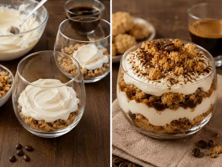 Coppa di Mascarpone con Sbrisolona e Caffè – Lombardia
