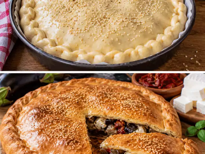 Rustico di Melanzane, Pomodoro Secco e Primo Sale – Sicilia