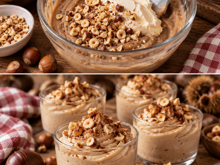 Crema di Castagne con Mascarpone e Nocciole – Lombardia