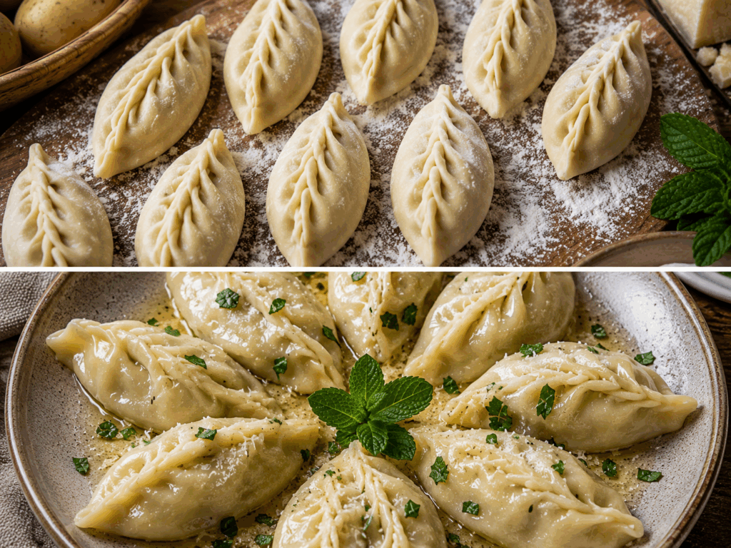 Culurgiones d’Ogliastra con Patate, Pecorino e Menta – Sardegna