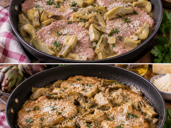 Scaloppine di Vitello con Carciofi e Pecorino – Lazio