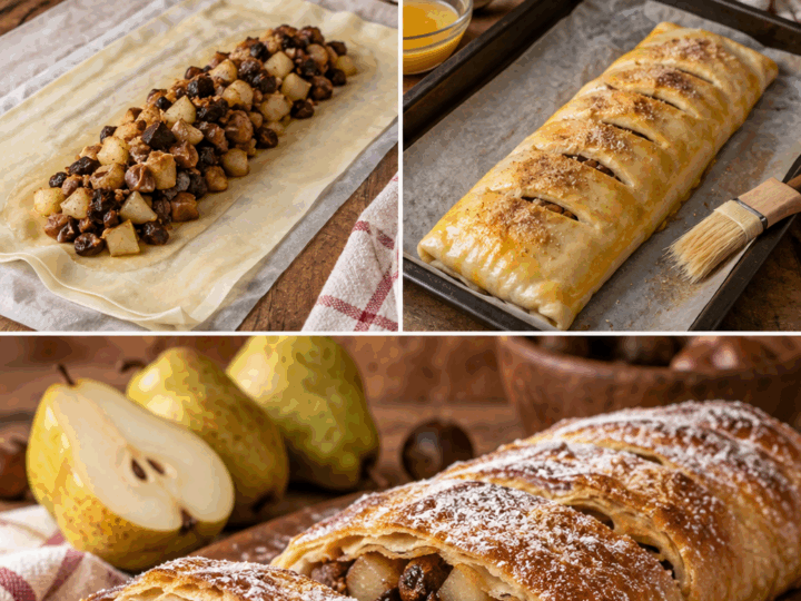 Strudel di Pere, Castagne e Cioccolato con Cannella – Trentino-Alto Adige