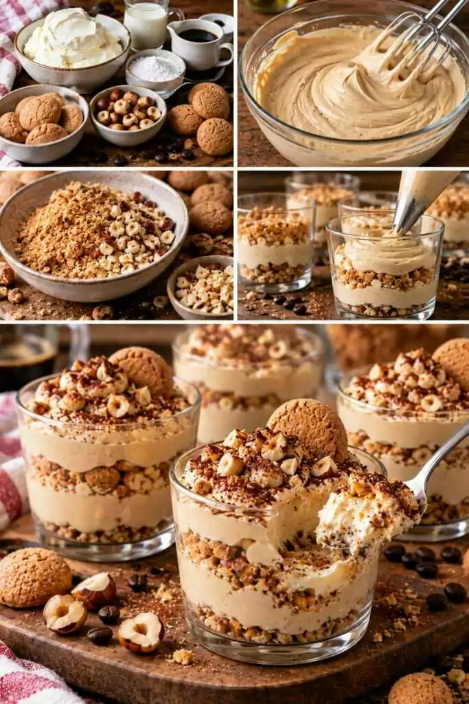 Crema al Caffè con Nocciole, Amaretti e Mascarpone – Piemonte