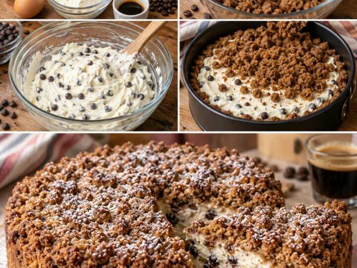 Sbriciolata al Caffè con Ricotta e Gocce di Cioccolato – Campania