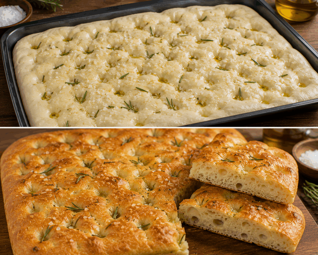 Focaccia Veneta con Rosmarino e Sale Marino – Veneto