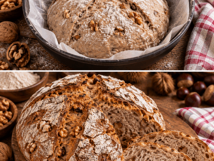 Pane Rustico alle Noci e Farina di Castagne – Toscana