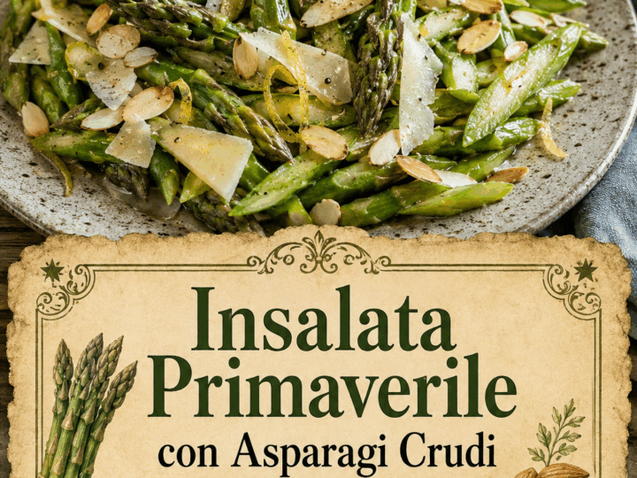 Insalata Primaverile con Asparagi Crudi