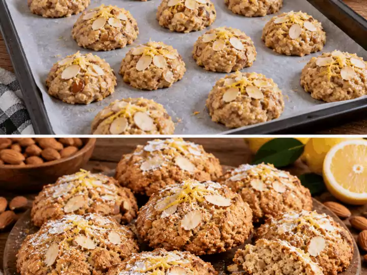 Biscotti Rustici al Farro, Mandorle e Limone – Toscana