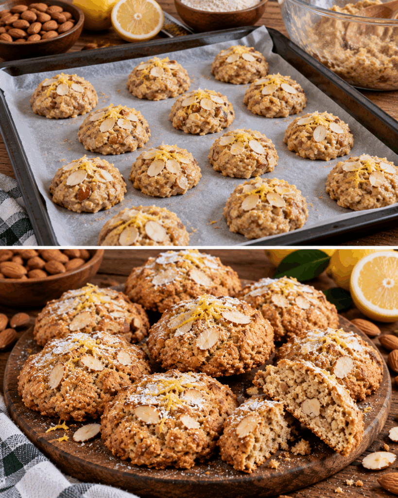 Biscotti Rustici al Farro, Mandorle e Limone – Toscana
