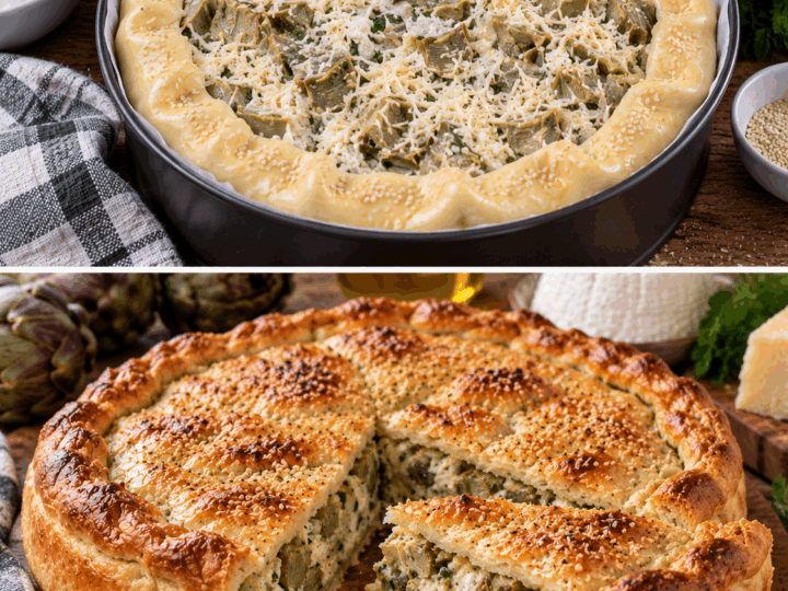 Rustico di Carciofi, Ricotta e Pecorino – Lazio