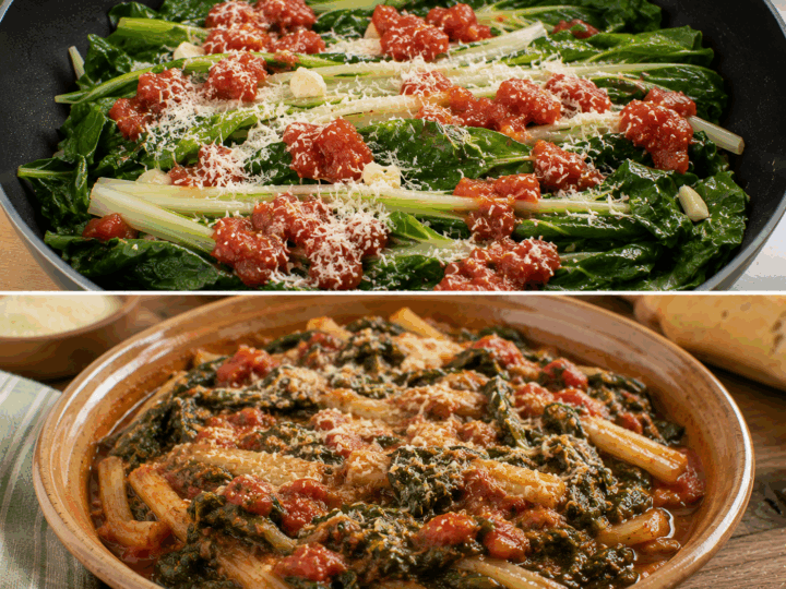Bietole alla Romana con Pomodoro e Pecorino – Lazio