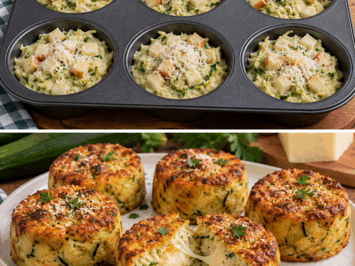 Sformatini di Zucchine con Scamorza Affumicata e Parmigiano – Puglia