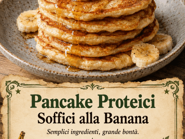 Pancake Proteici Soffici alla Banana
