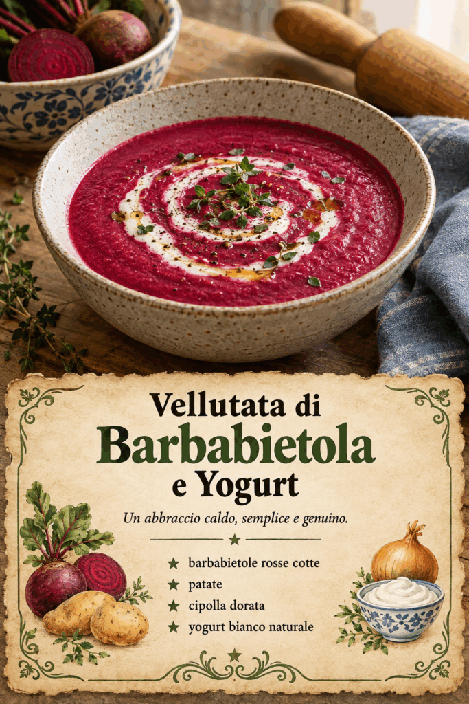 Vellutata di Barbabietola e Yogurt