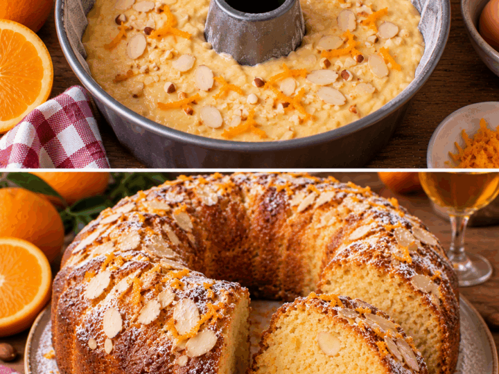Ciambellone al Vin Santo, Mandorle e Scorza d’Arancia – Toscana