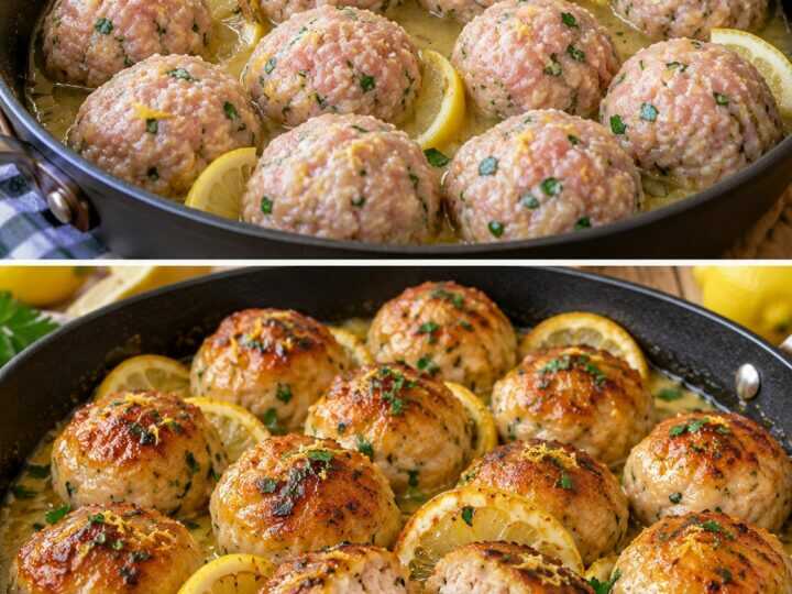 Polpette di Tacchino al Limone con Cuore di Scamorza