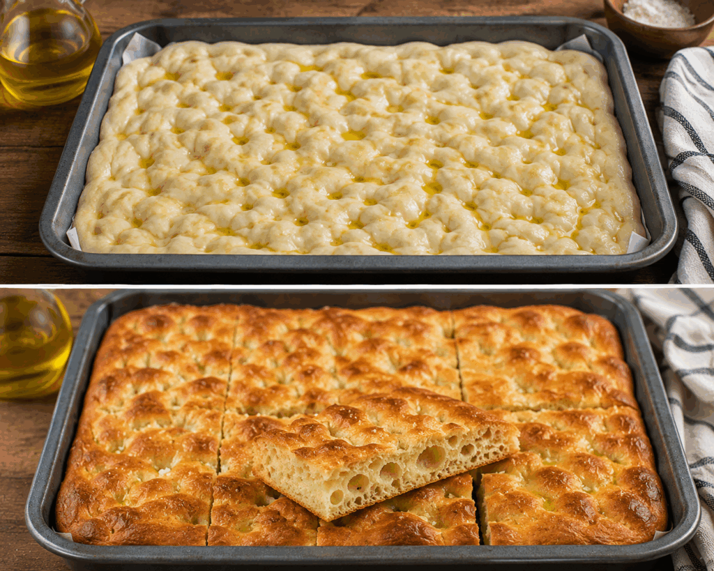 Focaccia Novese Croccante all’Olio d’Oliva – Piemonte