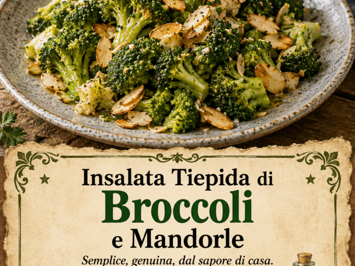 Insalata Tiepida di Broccoli e Mandorle