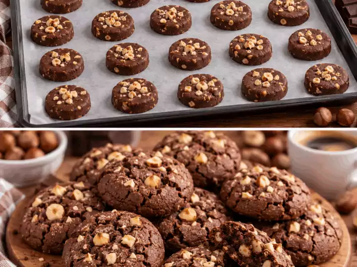 Biscotti al Cacao, Nocciole e Caffè – Piemonte