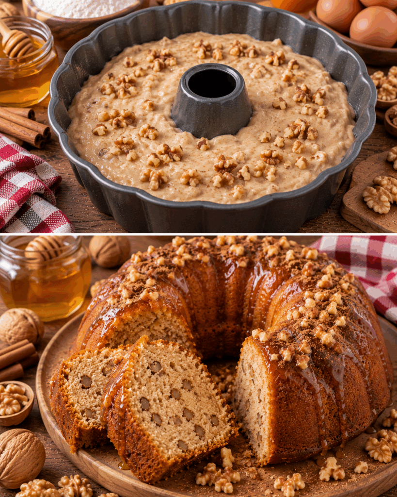 Ciambella al Miele, Noci e Cannella – Umbria