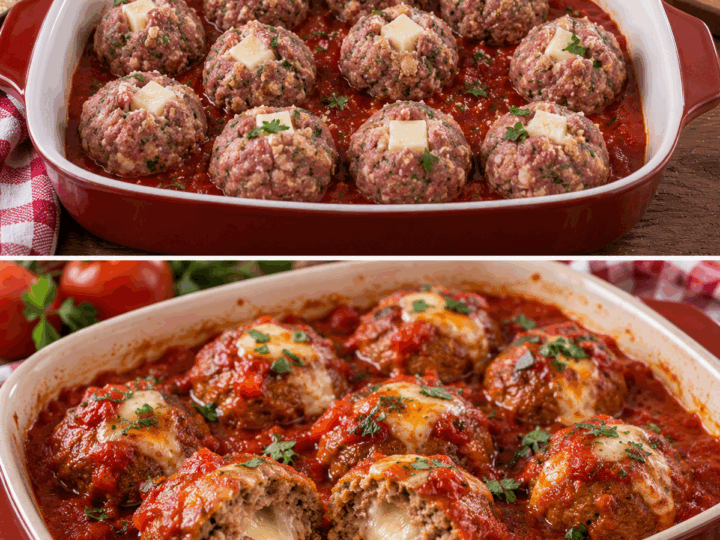 Polpette di Manzo con Provolone e Pomodoro – Campania
